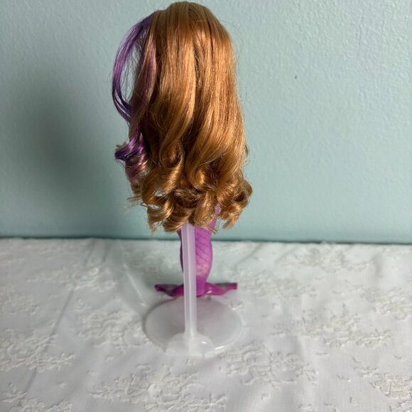 Mattel 2007 Splash & Style Barbie 3573 Red Hair w Purple Streak Blue Eyes - Picture 3 of 4